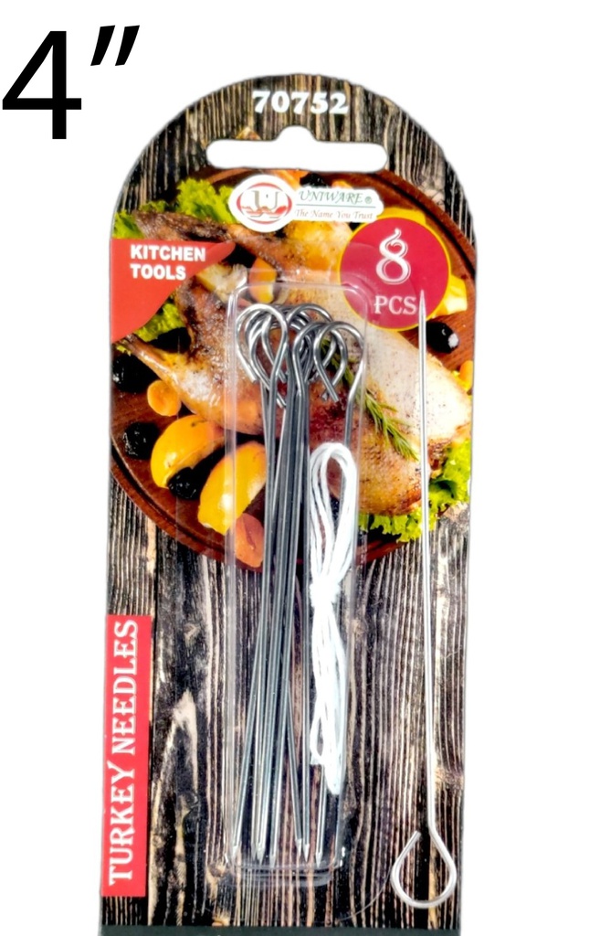 [70752] 8 pcTurkey Needle Set (72 pc/ctn) Uniware B2B Wholesale Site
