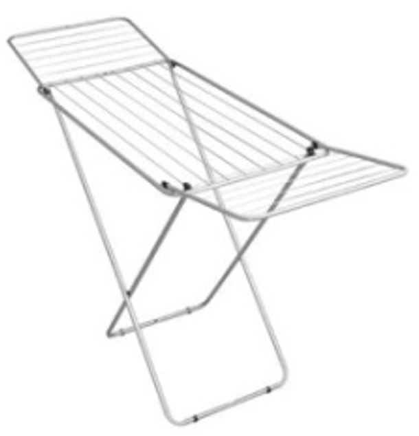 [18408] 70"x40" Indoor/Outdoor Aluminum Drying Rack (6 pc/ctn) Uniware B2B Wholesale Site