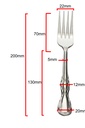 12 pc Stainless Steel Dinner Fork (50 bag/ctn)