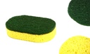 Jumbo Italian Oval Sponge with Scouring Pad (48 pcs/ctn)