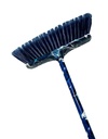 35" Blue Italian Broom with Plastic Handle (12 pcs/ctn)