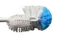 15" Blue White Toilet Brush with Base (12 sets/ctn)