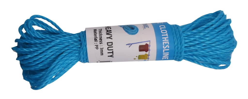 66 Foot Clothes Line Rope, Mixed Colors (36 pcs/ctn)