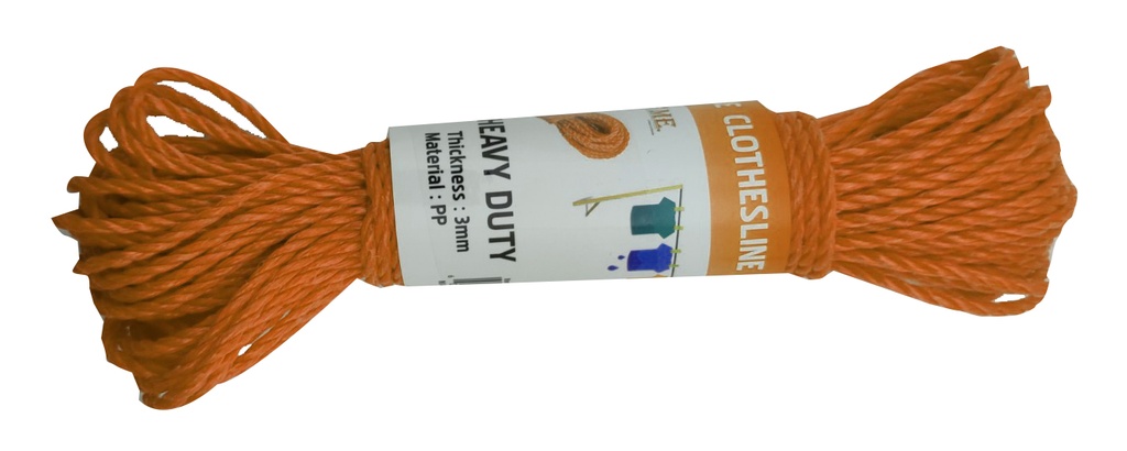 66 Foot Clothes Line Rope, Mixed Colors (36 pcs/ctn)