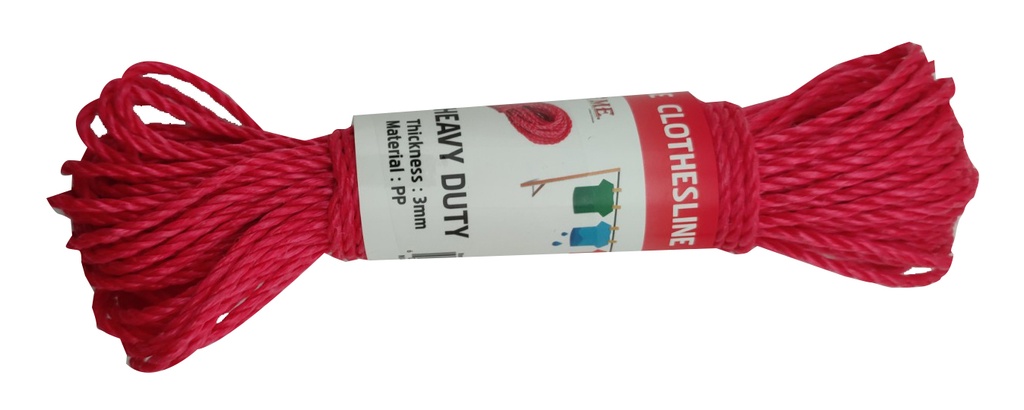 66 Foot Clothes Line Rope, Mixed Colors (36 pcs/ctn)
