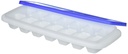 Plastic Ice Cube Tray with Blue Lid (24 pcs/ctn)