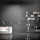 10 Watt LED Concise Design Black Floor Lamp (1 pcs/ctn)