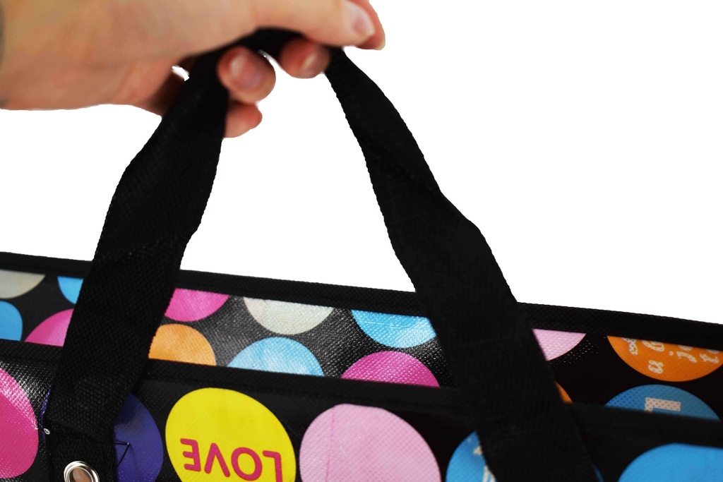 23.6" Shopping Bag, Mixed Colors (80 pcs/ctn)