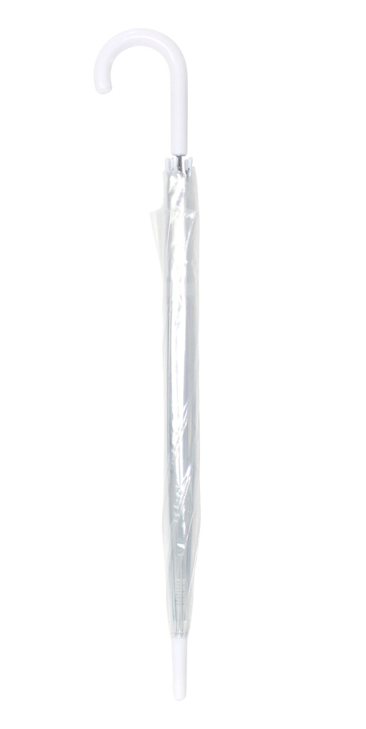 23" Clear Straight Auto Open Umbrella (48 pcs/ctn)