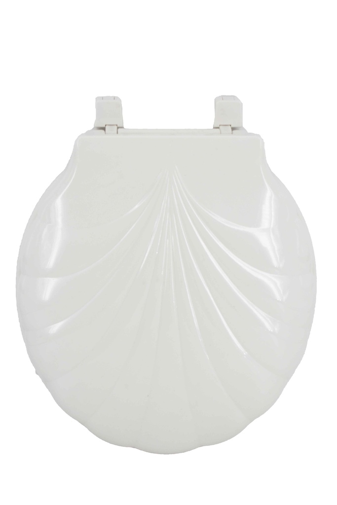 17" PP Toilet Seat with Moulded Shell Design (6 pcs/ctn)
