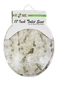 17" MDF White Marble Toilet Seat (6 pcs/ctn)
