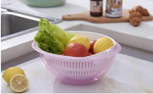 [P270] 8.5" Plastic Rotating Strainer Basket (24 pcs/ctn)