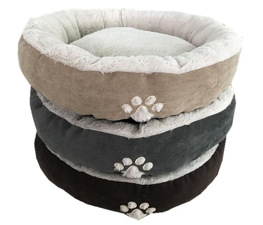 [PP2003S] 18.5" Small Round Plush Pet Bed (12 pcs/ctn)