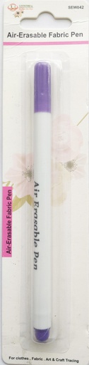[SEW042] Air Erasing Fabric Pen, Mixed Colors (288 pcs/ctn)