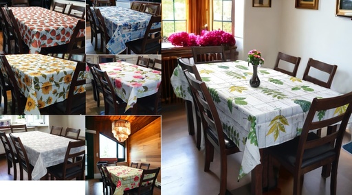 [TC575555] 55"x55" Table Cloth, Mixed Colors (24 pcs/ctn)