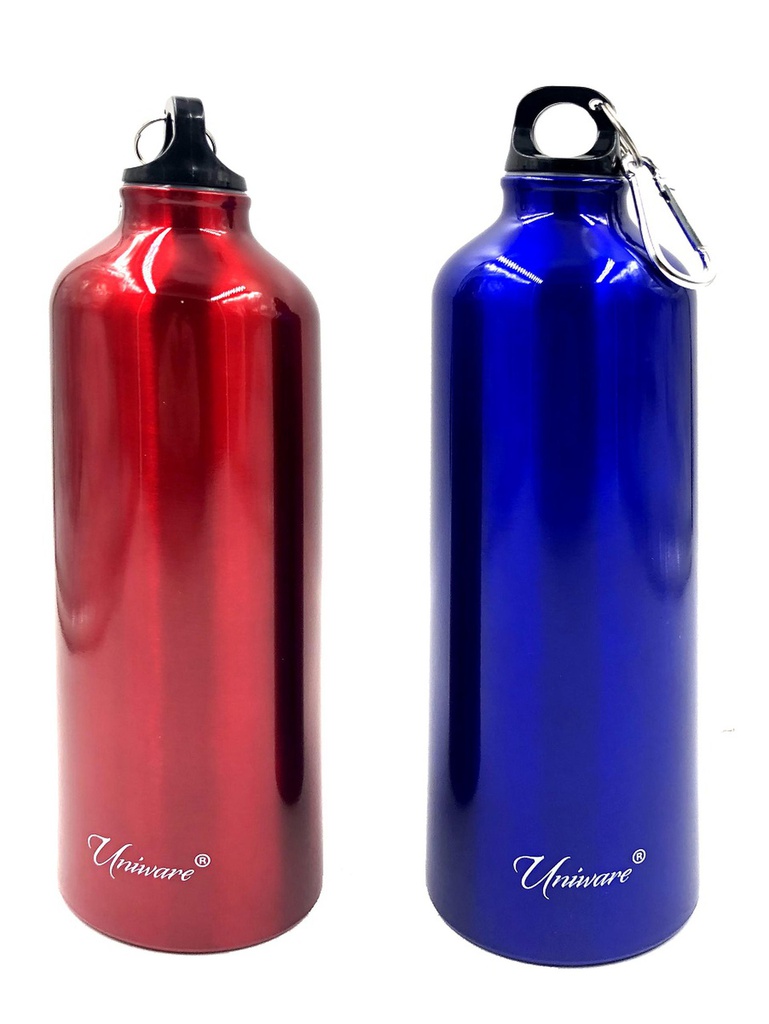 25oz Aluminum Water Bottle, Mixed Colors (48 pcs/ctn)
