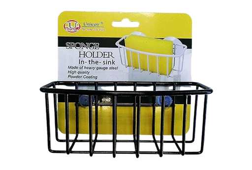 [18005] Steel Sponge Holder with Suction (24 pcs/ctn)