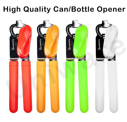 [6205-G] Stainless Steel Can Opener, Mixed Colors (48 pcs/ctn)