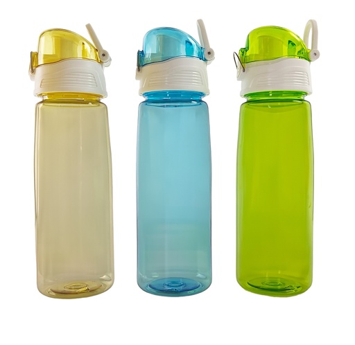 [7074-B] 25oz BPA Free Tritan Sports Bottle, Mix Colors (24 pcs/ctn)