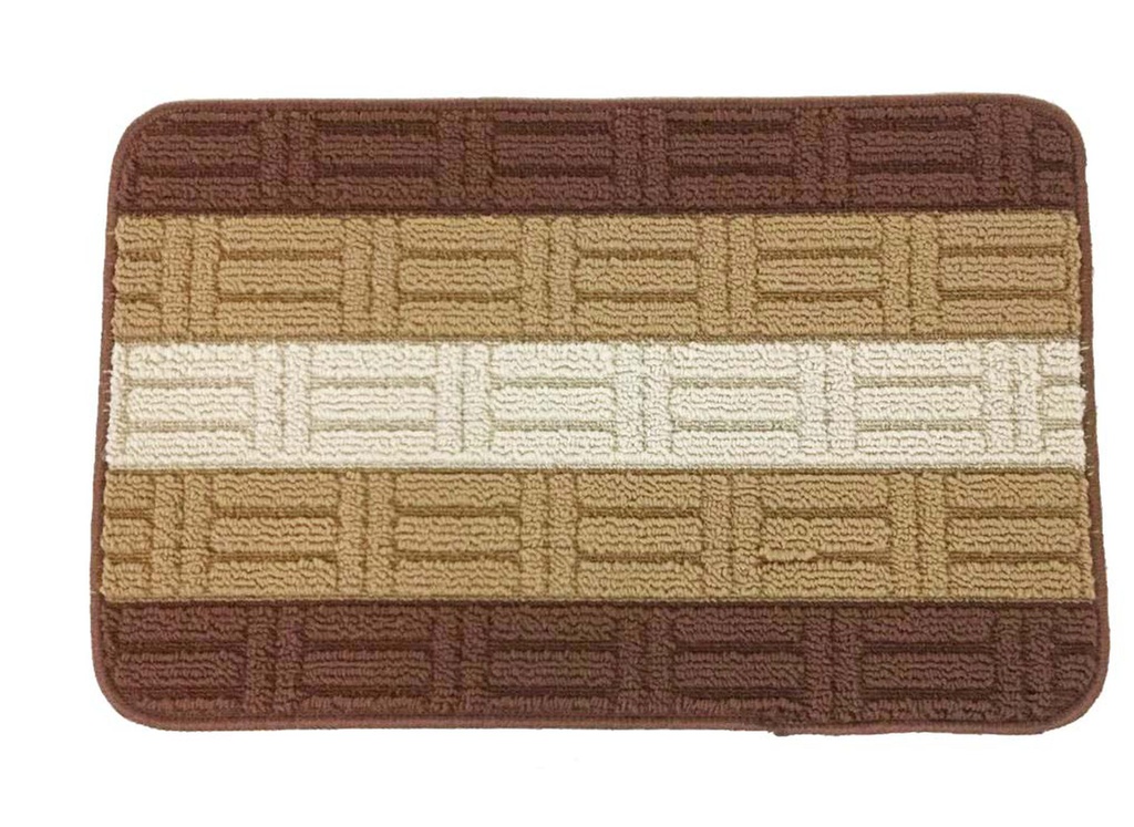 19"x31" Door Mat with Pattern, Mixed Colors (24 pcs/ctn)