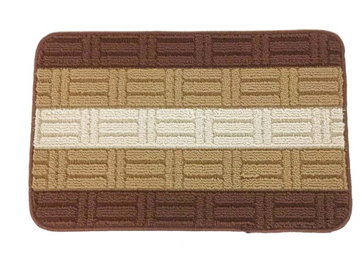 [BT002] 19"x31" Door Mat with Pattern, Mixed Colors (24 pcs/ctn)