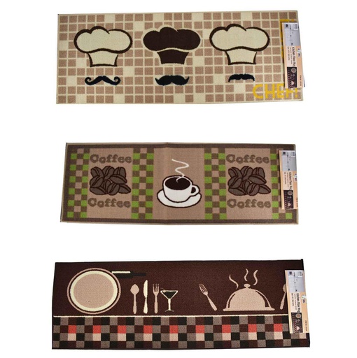 [BT009] 19.7"x47" Kitchen Floor Mat, Mixed Colors (24 pcs/ctn)