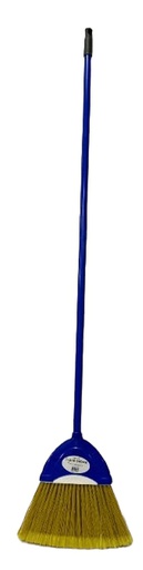 [C21-10466] 47" Broom with Metal Handle, Mixed Colors (16 pcs/ctn)