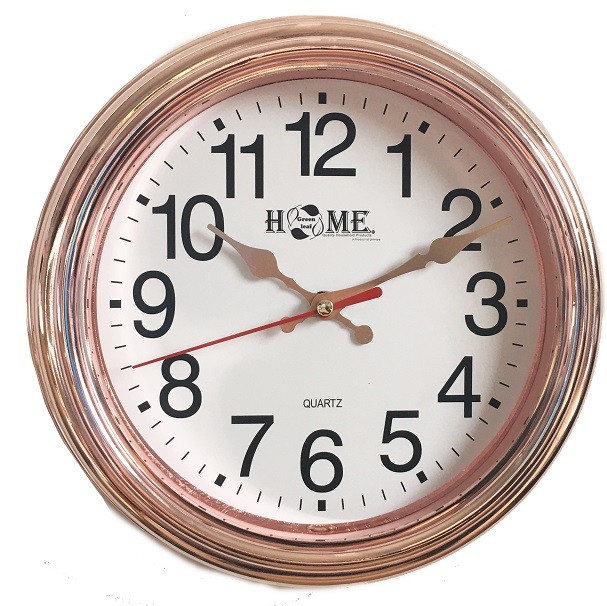 8.9" Large Round Wall Clock (6 pcs/ctn)