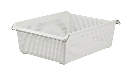 [P80023] 35x48x16cm Stackable Basket with Handle (12 pcs/ctn)