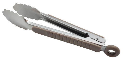 [77037] 9" Heavy Duty Stainelss Steel Tong (48 pcs/ctn)