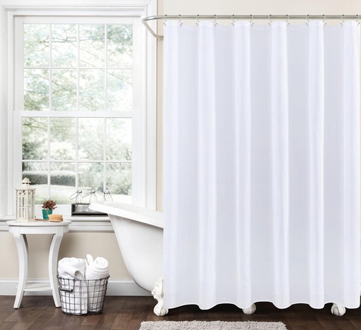 [BT1909] 70x72" Shower Curtain, w. 12  Metal Grommets (12 pc/ctn)