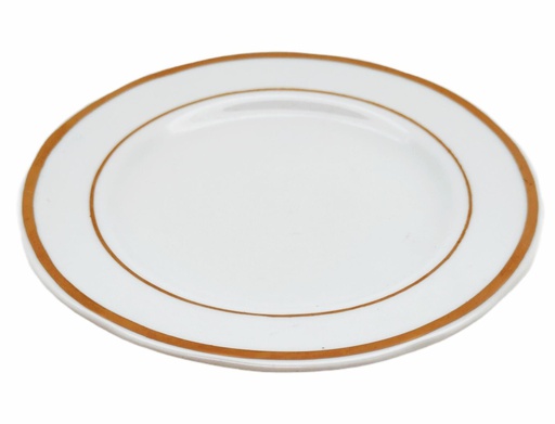 [CLOSEOUT102] 5.9" Porcelain Side Plate (144 pcs/ctn)
