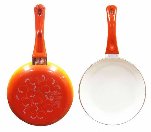 [5100-20O] 7.9" Ceramic Coated Non-Stick Aluminum Frying Pan (6 pcs/ctn)