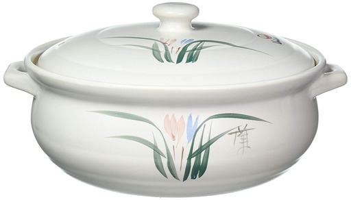 [5800-31] White Ceramic Pot 6L (6 pcs/ctn)