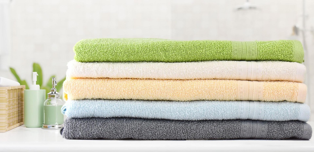 27 x 54&quot; 100% Cotton Bath Towel, Mixed Colors (36 pcs/ctn)