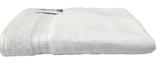 [BT307WH] 27 x 54" 100% Cotton Bath Towel, White (24 pcs/ctn)