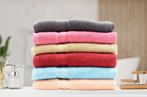 [BT8003] 27x54" Bath Towel, 100%Cotton, Assorted Color, 500 gsm (24 pc/ctn)