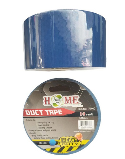[TP015BL] 10 Yard Blue Cloth Duct Tape, 48mm (36 pc/ctn)