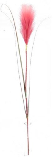 [FL8105-FS] Pampas Flower w. 3 leaves, 20cm/76cm (96 pc/ctn)
