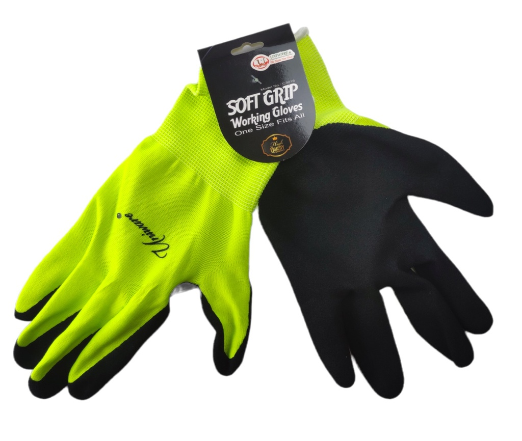 13g Latex Sandy Gloves (WITH HangTag) (72 pair/ctn)