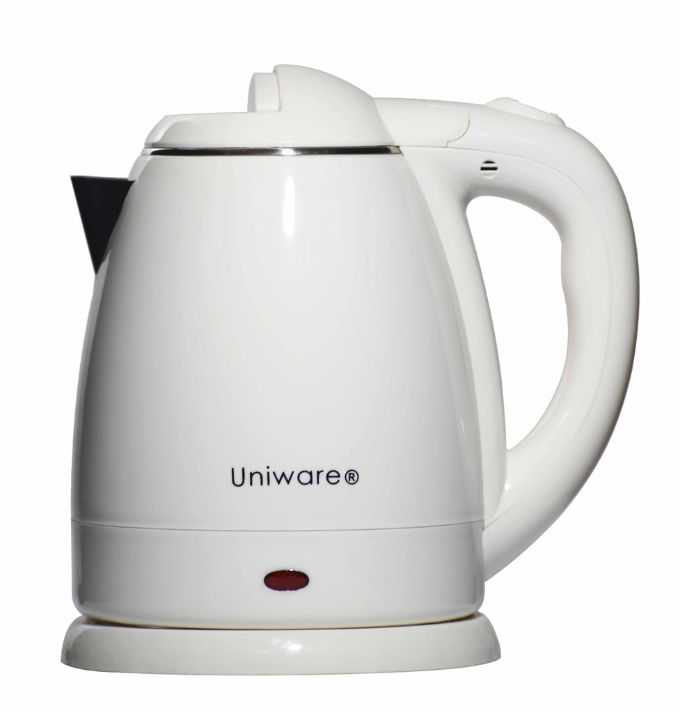 1.2L Electric Kettle, Stainless Steel Interior w. Auto Shut Off (6 pcs/ctn)