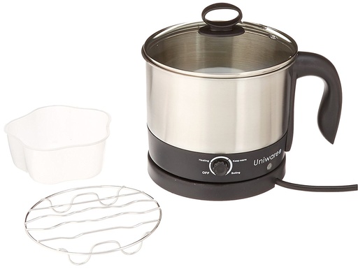 [70019] 1.2 Liter SS 304 Electric Cooker w Rotating Base (12 pcs/ctn