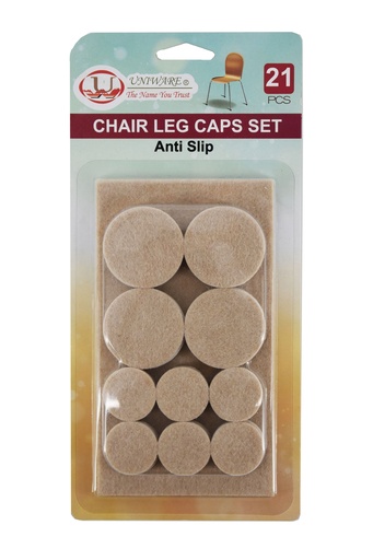 [70500] 21 pc Anti-Slip Furniture Leg Pad Set (24 pcs/ctn)