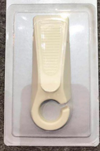 [70503] 5.1"x1.8" Rubber Wedge Door Stop (24 pcs/ctn)