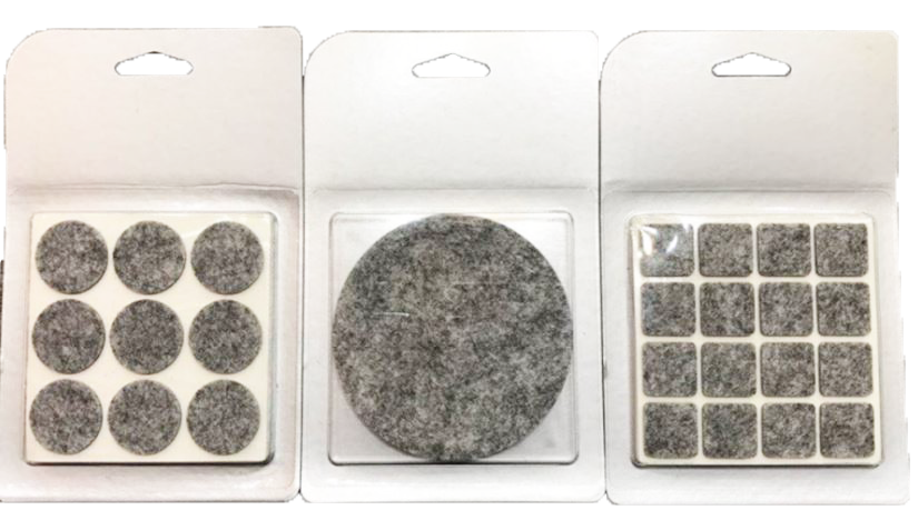 Assorted Furniture Anti-Slip Leg Pads, 32ct (24 pcs/ctn)