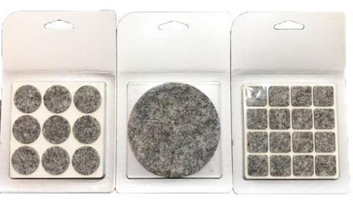 [70599] Assorted Furniture Anti-Slip Leg Pads, 32ct (24 pcs/ctn)