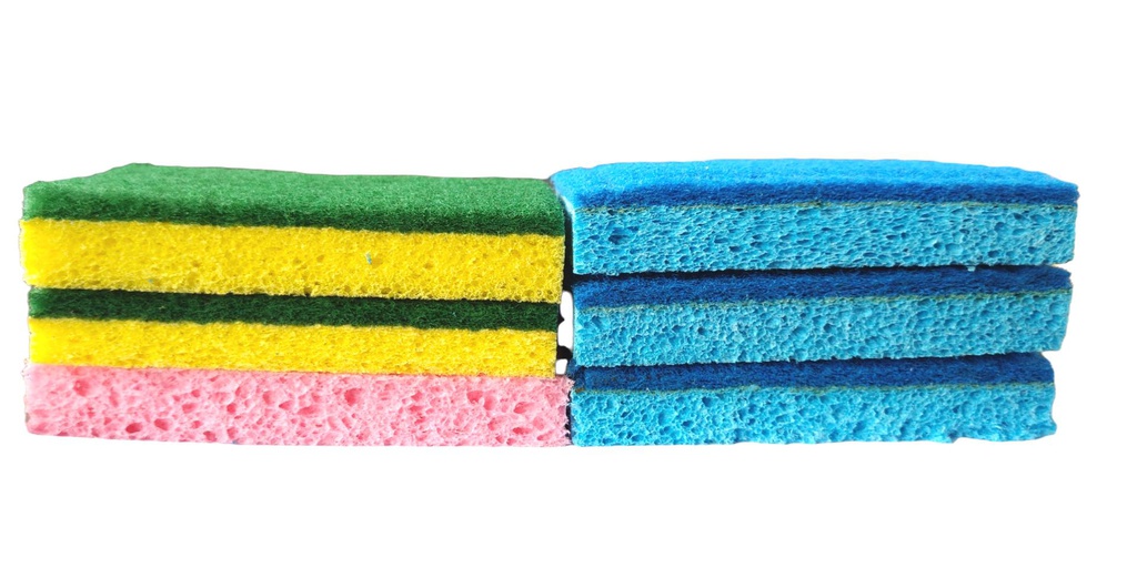 #XVA032 6 pc Cellulose Sponges set (6 set/ctn)