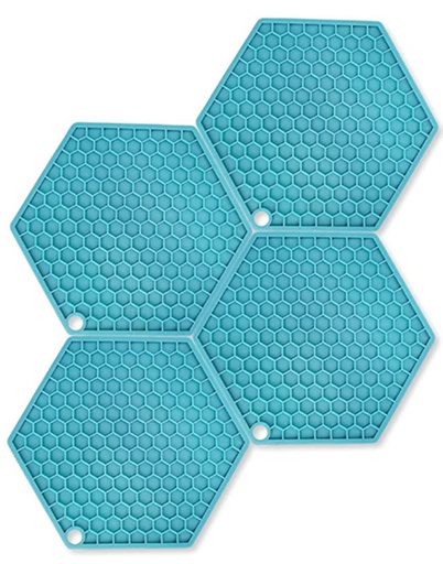[C21-00052] 4 pc Silicon Mat Pad Set, Anti-Slip (28 set/ctn)