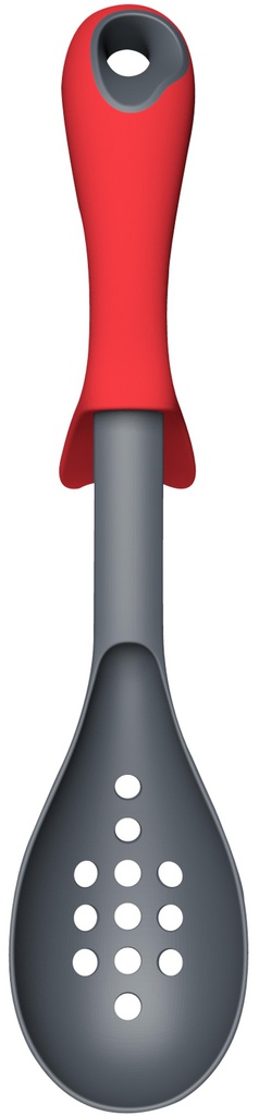 13" Non-Stick Slotted Spoon with TPR Handle (72 pcs/ctn)