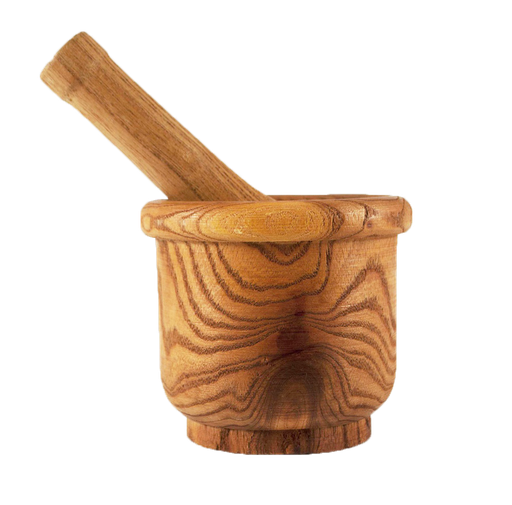 [1301] Heavy Duty Wooden Mortar and Pestle (12 pcs/ctn)